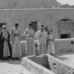 Iraqi Jews at Ezekiel's tomb at Kifel