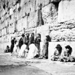 Jews at Western Wall by Felix Bonfils 1870
